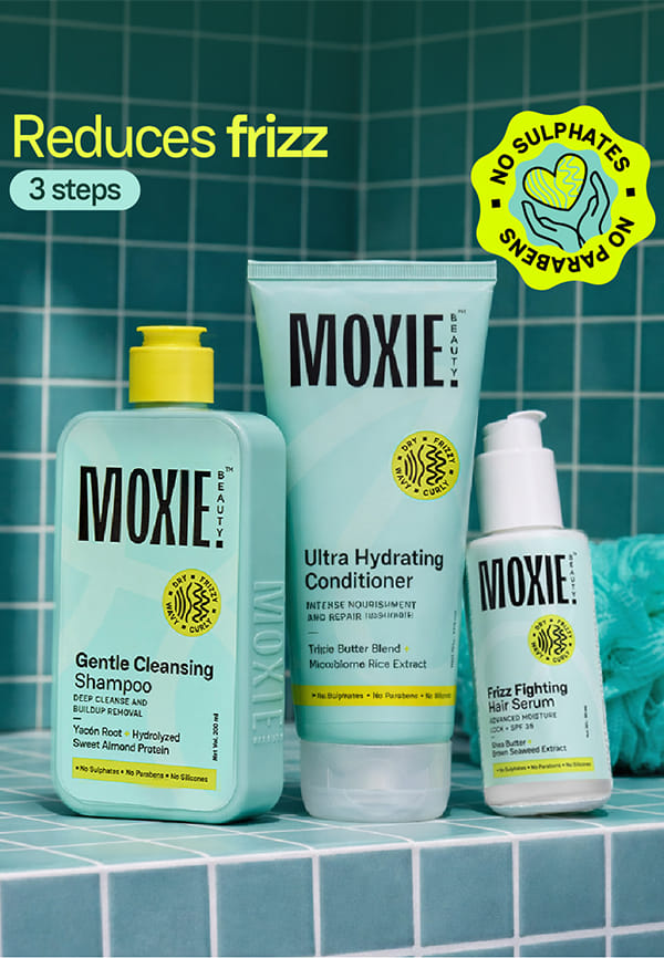 Ditch-The-Frizz Trio - Shampoo, Conditioner & Hair Serum For Dry and Frizzy Hair – thumbnail 3