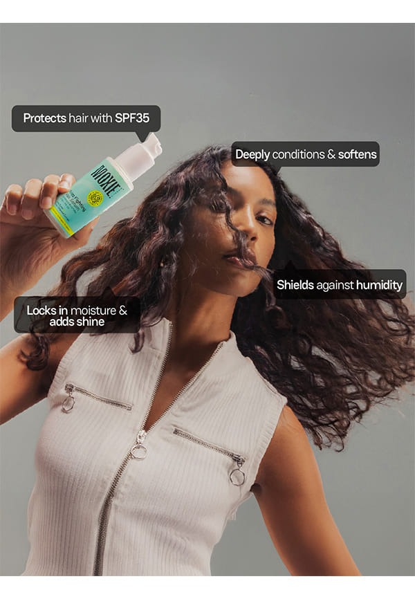 Ditch-The-Frizz Trio - Shampoo, Conditioner & Hair Serum For Dry and Frizzy Hair – thumbnail 5