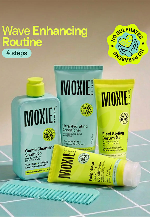 Wavy Routine Travel- Shampoo, Conditioner, Leave-in Conditioner & Styling Serum Gel – thumbnail 3