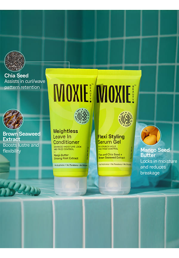 Wavy Routine Travel- Shampoo, Conditioner, Leave-in Conditioner & Styling Serum Gel – thumbnail 5