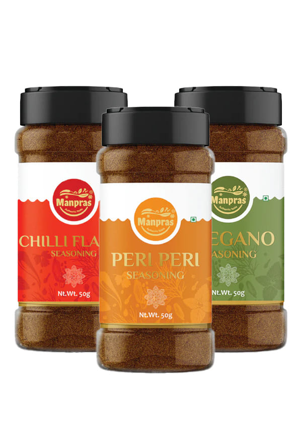 Seasoning Combo Peri Peri- Oregano- Chilly Flake