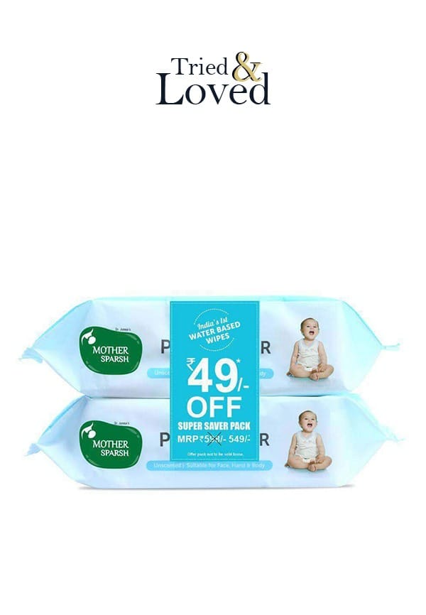 99% Pure Water Baby Wipes