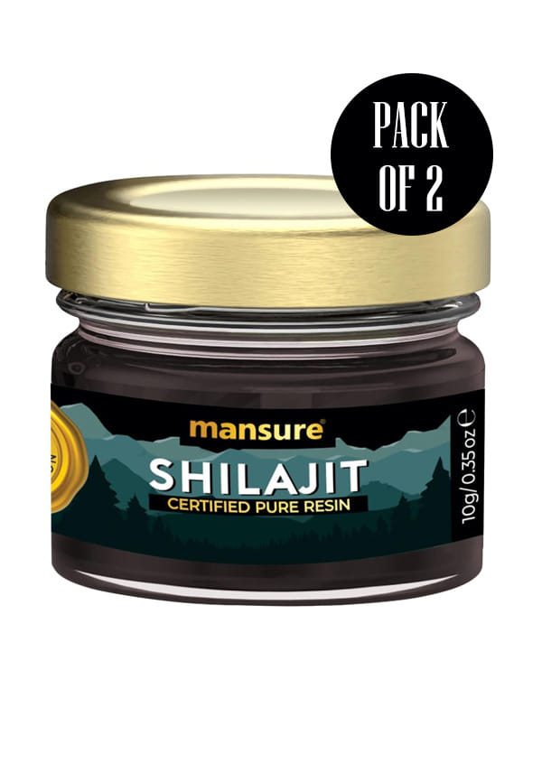 Gold Resin with Swarna Bhasma, Ashwagandha, Gokhru and Kali Musli for Sustained Energy, Immune and Antioxidant Support