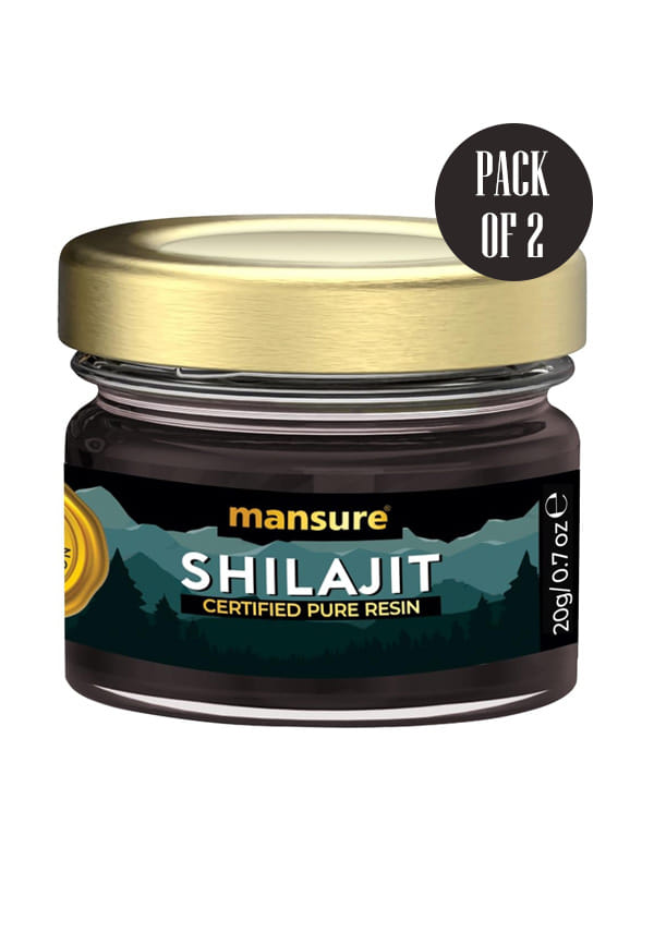 Gold Resin with Swarna Bhasma, Ashwagandha, Gokhru and Kali Musli for Sustained Energy, Immune and Antioxidant Support