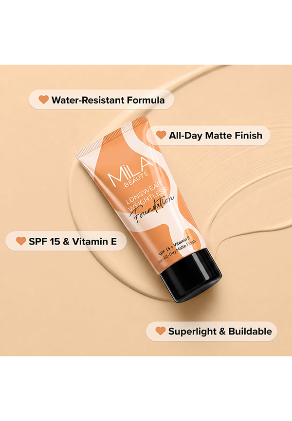Longwear Weightless Foundation Matte Finish SPF15 – thumbnail 2