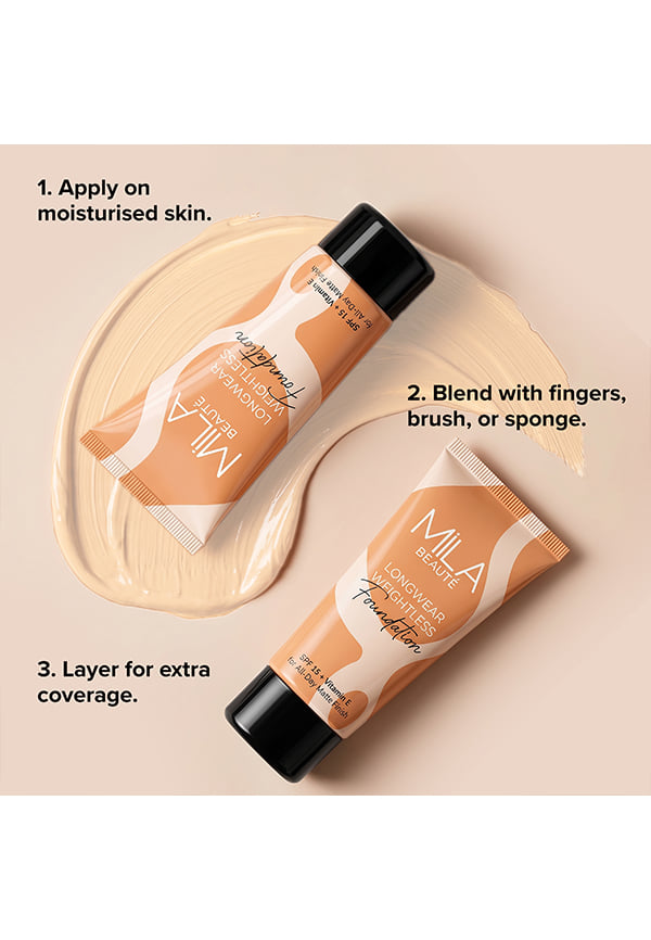 Longwear Weightless Foundation Matte Finish SPF15 – thumbnail 3