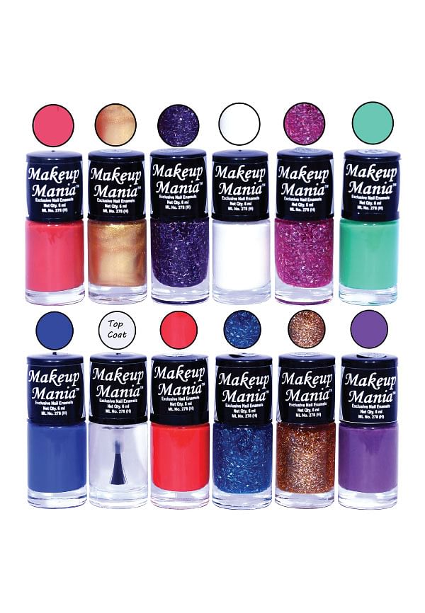 Nail Polish Set of 12 Pcs, Set No.87