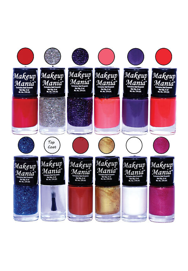 Nail Polish Set of 12 Pcs, Set No.89