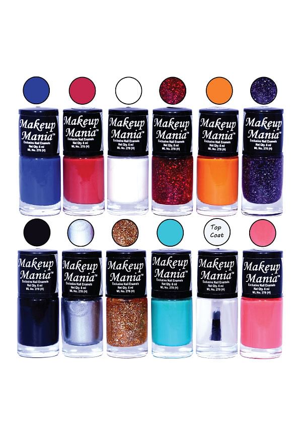 Nail Polish Set of 12 Pcs, Set No.90