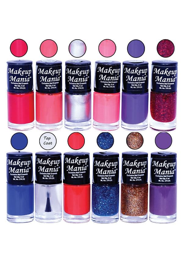 Nail Polish Set of 12 Pcs, Set No.127