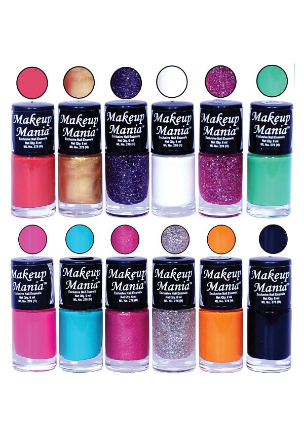 Nail Polish Set of 12 Pcs, Set No.129