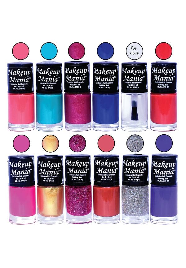 Nail Polish Set of 12 Pcs, Set No.133