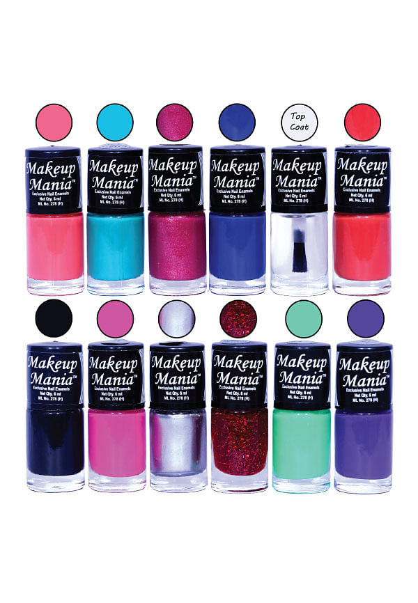 Nail Polish Set of 12 Pcs, Set No.134