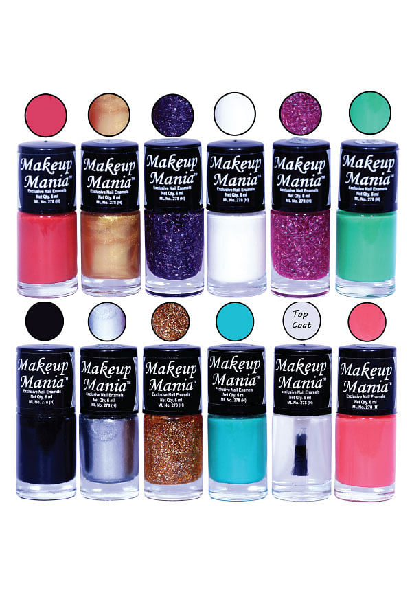 Nail Polish Set of 12 Pcs, Set No.136
