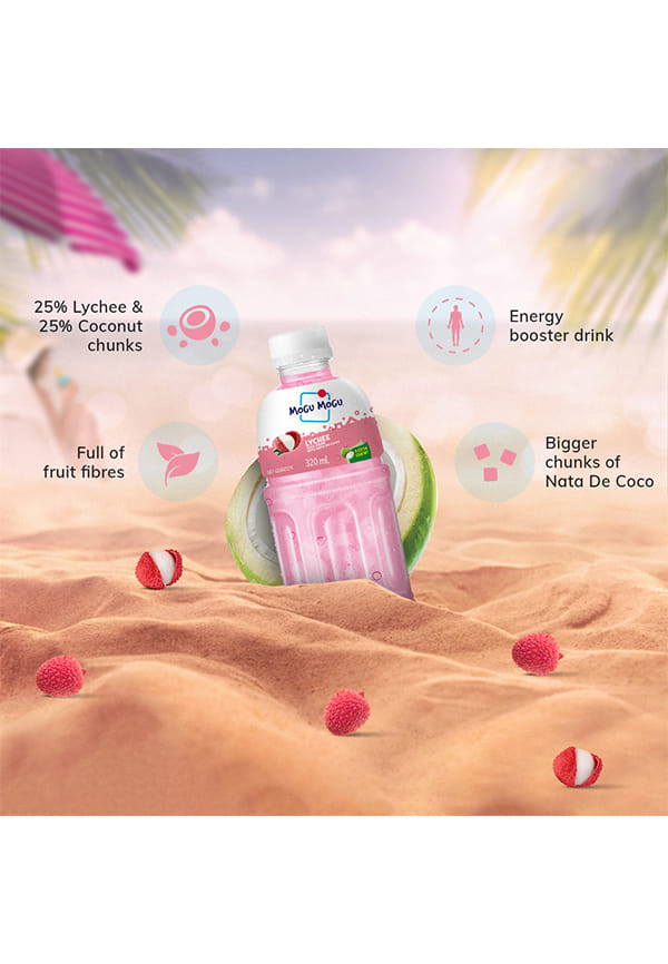 Combo Pack of Orange & Lychee with 25% NATA De Coco – thumbnail 4