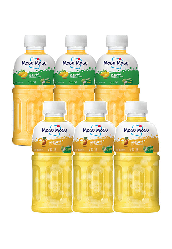 Combo Pack Of Mango & Pineapple With 25% Nata De Coco