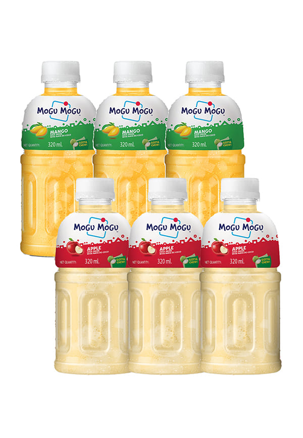 Combo Pack Of Apple & Mango With 25% Nata De Coco
