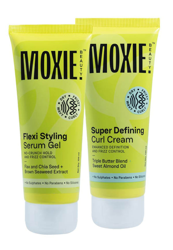 Curly Vibe Setter Duo - Defining Curl Cream & Styling Serum Gel for Curly Hair
