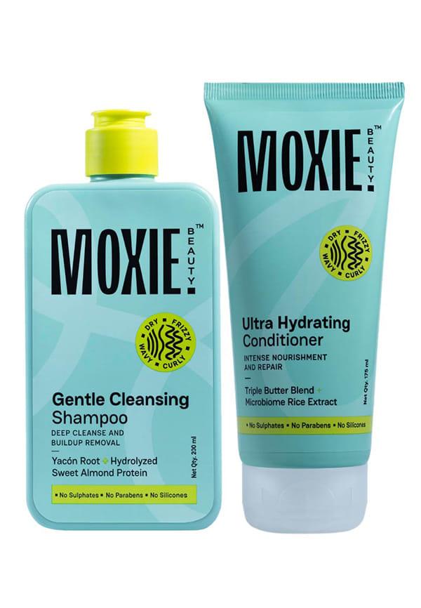 Rinse & Shine Travel Duo - Shampoo & Conditioner for Dry and Frizzy Hair