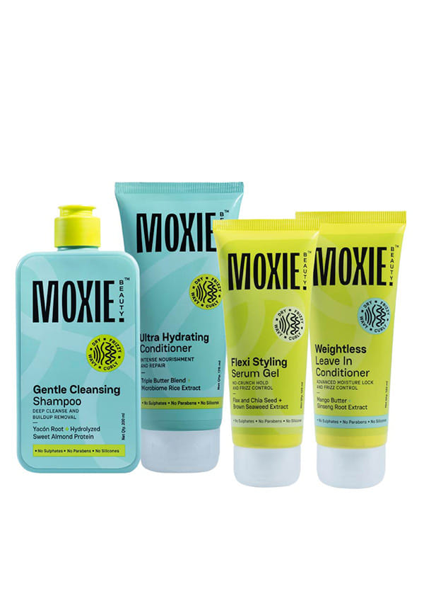 Wavy Routine Travel- Shampoo, Conditioner, Leave-in Conditioner & Styling Serum Gel