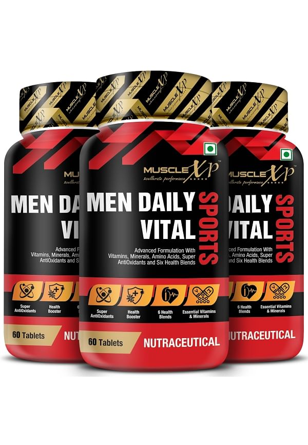 MultiVitamin Men Daily Sports with 47 Nutrients (Multi Vitamins &Multiminerals)