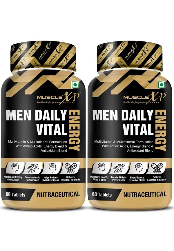 Men Daily Vital Energy With Multivitamins & Multiminerals