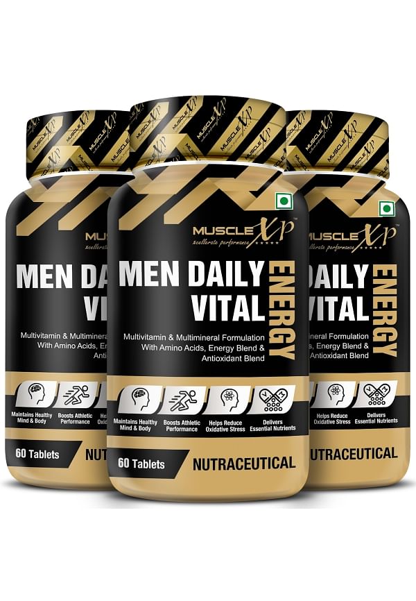 Men Daily Vital Energy With Multivitamins & Multiminerals