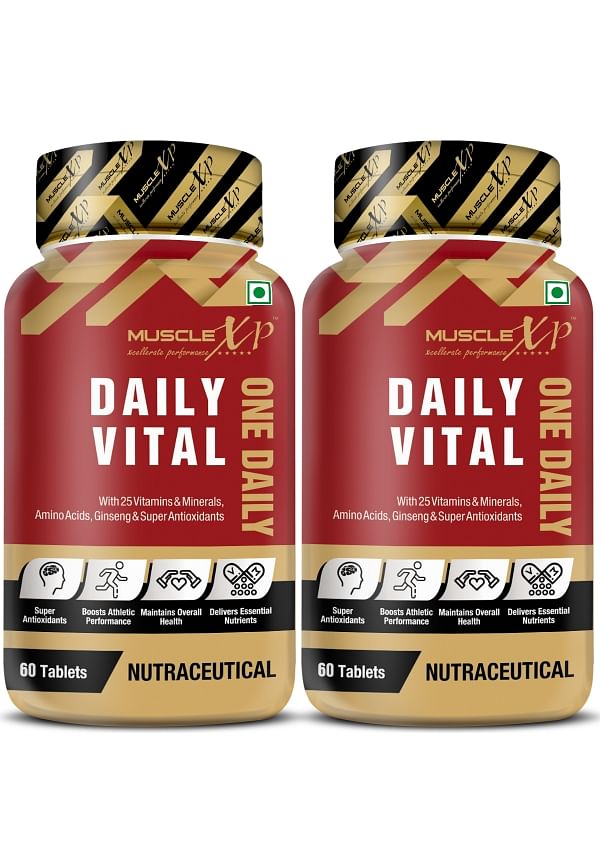 Daily Vital Multivitamin With 25 Vitamins & Minerals