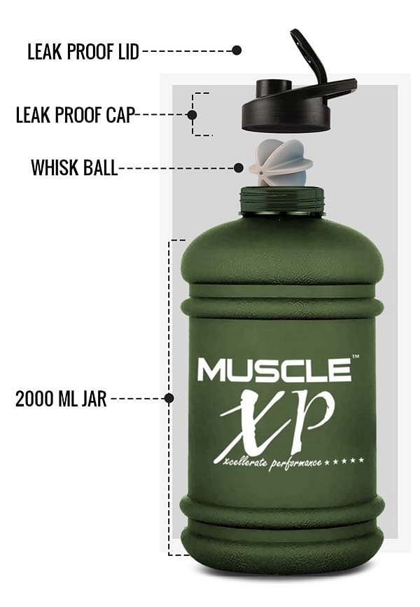 Choose 2 Shaker Bottles with WhiskBall