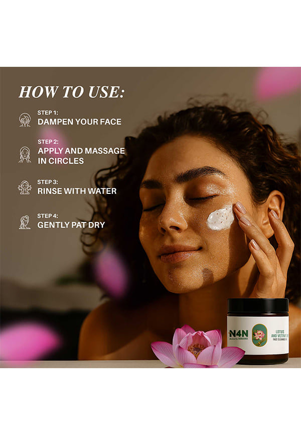 Quick Enhance : No Soap Face Cleanser | Lotus And Vetiver | Enhance & Soften – thumbnail 7