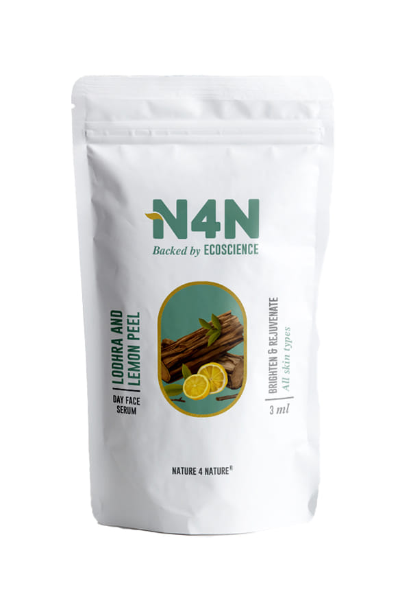 Day Face Serum  | Lodhra And Lemon Peel | Brighten & Rejuvenate