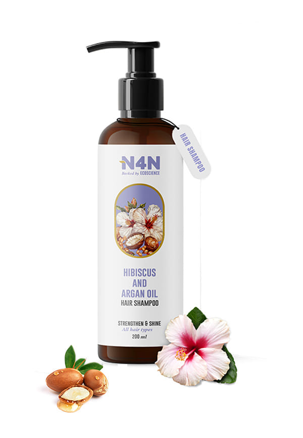 Hair Shampoo | Hibiscus And Argan Oil | Strengthen & Shine Hair Shampoo | Hibiscus And Argan Oil | Strengthen & Shine