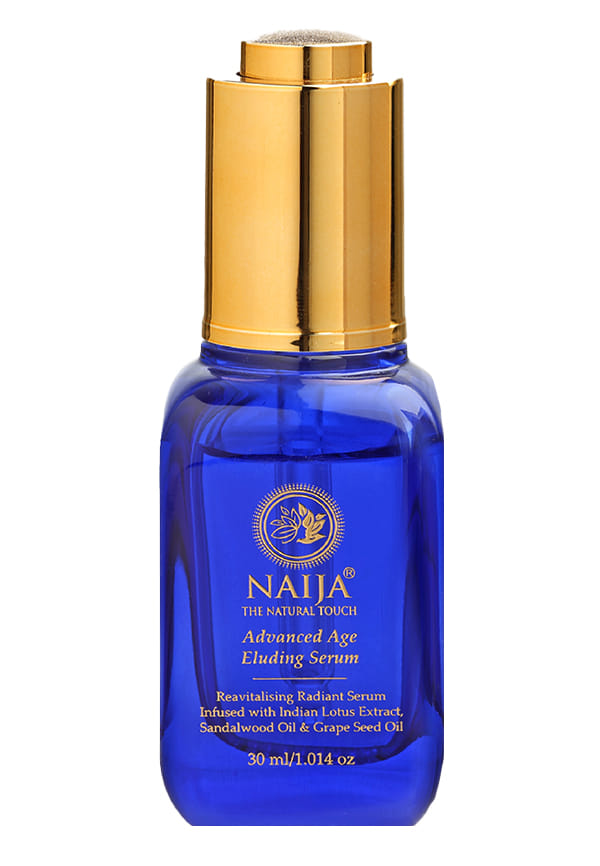 Organics Advanced Age-Defying Serum | ECOCERT Certified | Indian Lotus Extract, Sandalwood Oil & Grape Seed Oil | Anti-Ageing | Skin Tone Correction