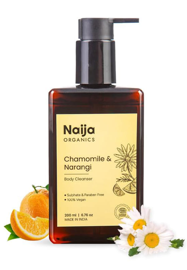 Organics Hydrating Body Wash | ECOCERT Certified Organic Chamomile, Narangi