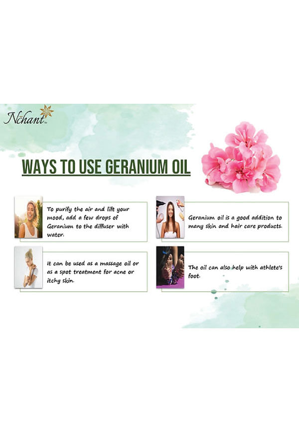 Incredible benefits of Geranium essential oil