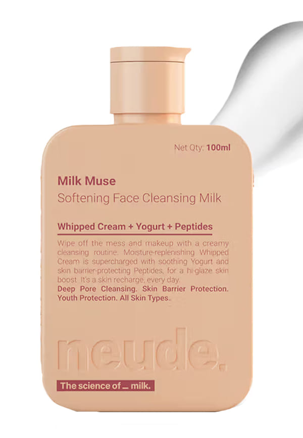 Peptide Face Cleansing Milk - Milk Muse | Size: 100ml By Neude Skin