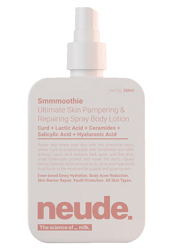 Ultimate Skin Pampering & Repairing Spray Body Lotion with Ceramides - Smmmoothie Ultimate Skin Pampering & Repairing Spray Body Lotion with Ceramides - Smmmoothie