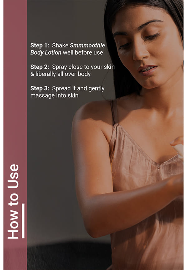 Ultimate Skin Pampering & Repairing Spray Body Lotion with Ceramides - Smmmoothie – thumbnail 4