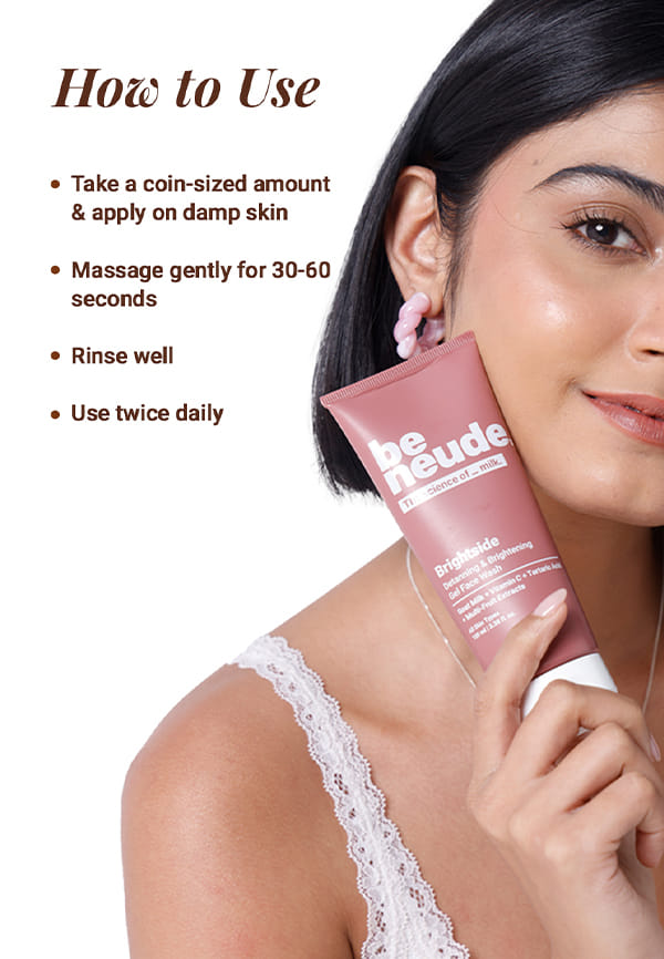 Detanning and Brightening Gel Face Wash - Brightside – thumbnail 4