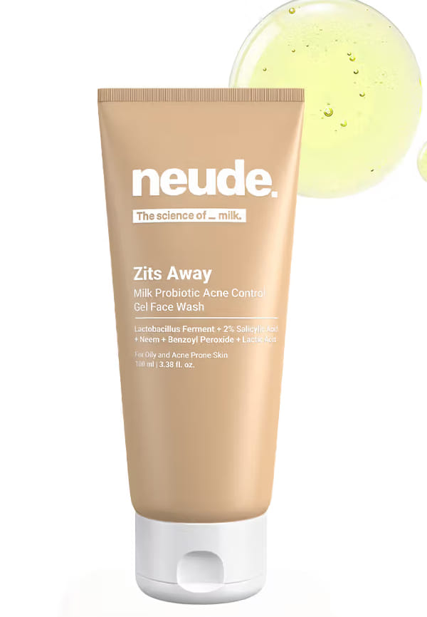 Milk Probiotic Acne Control Gel Face Wash - Zits Away