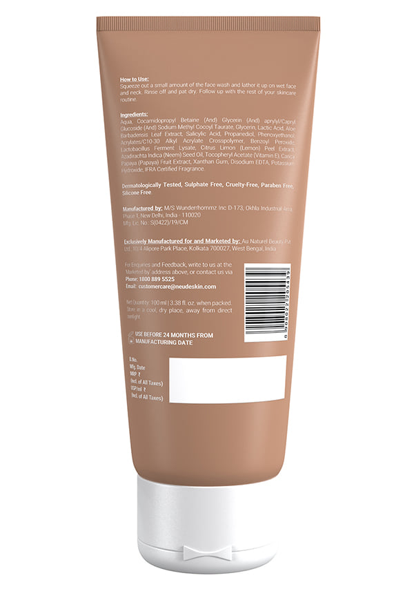Milk Probiotic Acne Control Gel Face Wash - Zits Away – thumbnail 2