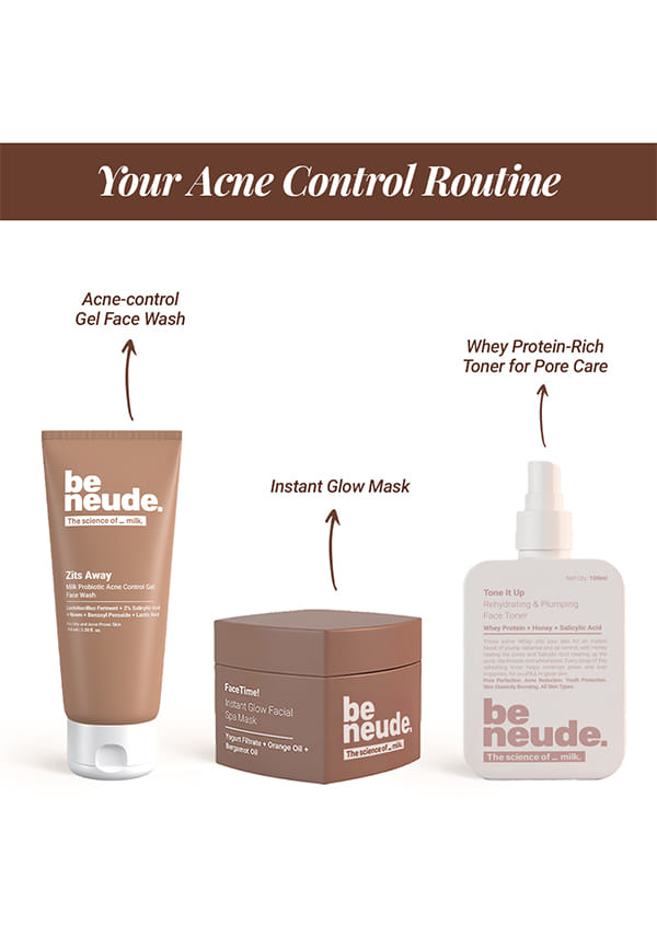 Milk Probiotic Acne Control Gel Face Wash - Zits Away – thumbnail 8