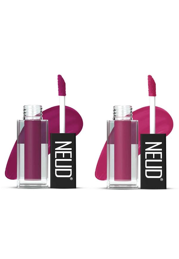 Matte Liquid Lipstick Combo With Two Lip Gloss Free