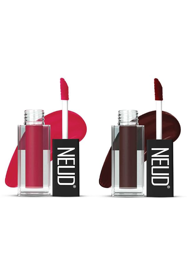 Matte Liquid Lipstick Combo With Two Lip Gloss Free