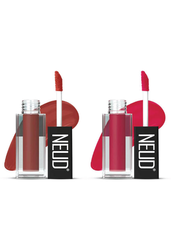 Matte Liquid Lipstick Combo With Two Lip Gloss Free