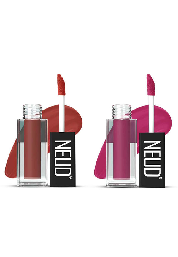 Matte Liquid Lipstick Combo With Two Lip Gloss Free