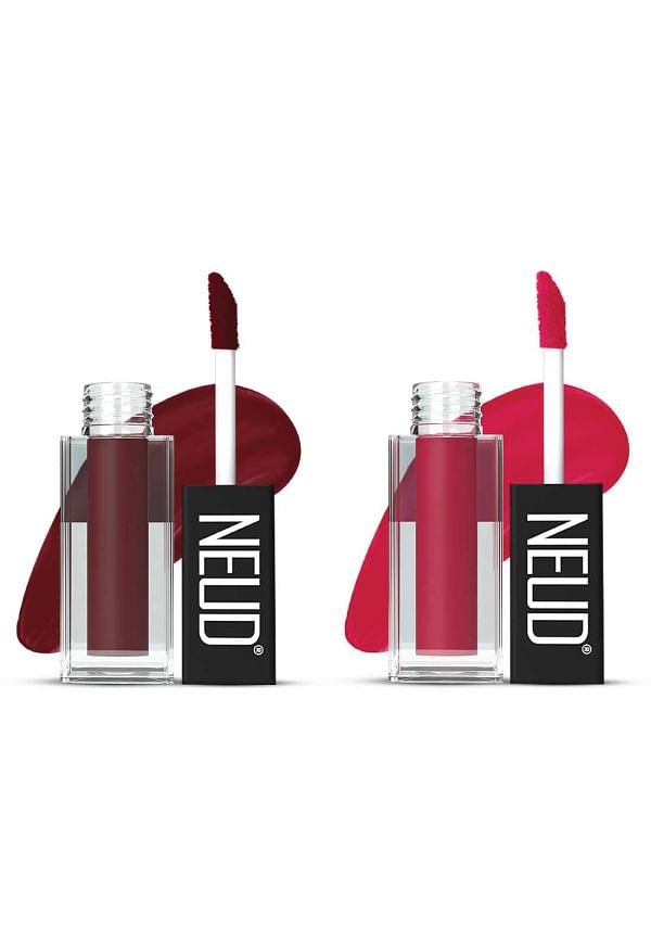 Matte Liquid Lipstick Combo With Two Lip Gloss Free
