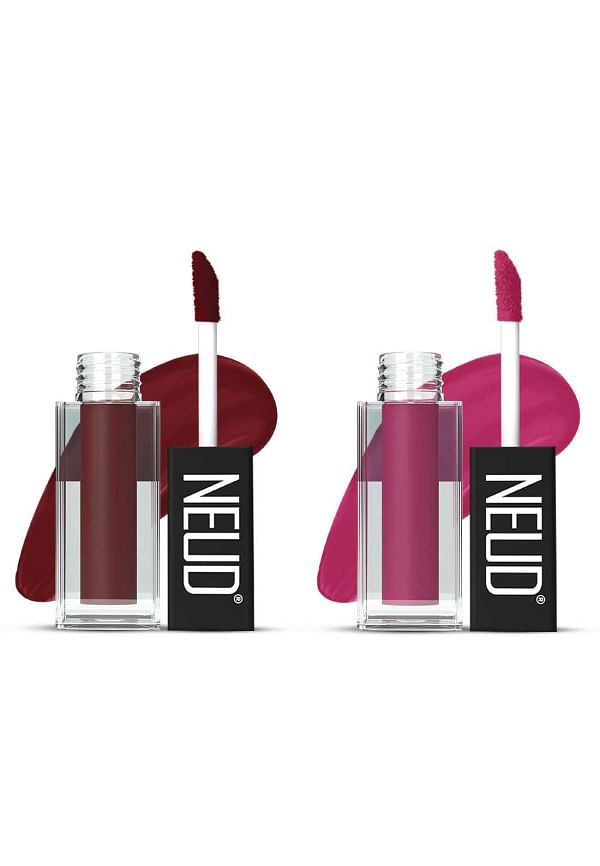 Matte Liquid Lipstick Combo With Two Lip Gloss Free