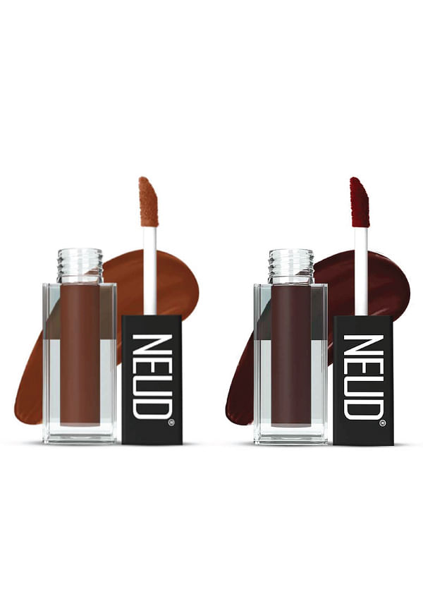 Matte Liquid Lipstick Combo With Two Lip Gloss Free