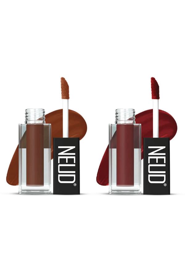 Matte Liquid Lipstick Combo With Two Lip Gloss Free